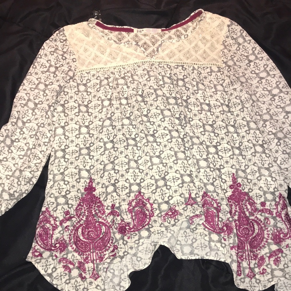 Pattern peasant blouse